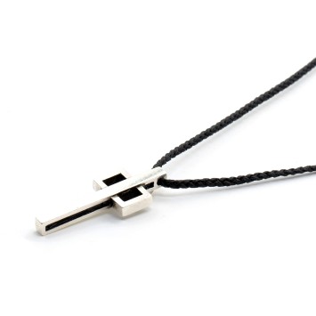 Necklace "Cross - People"