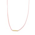 Necklace "Minimal Little Bar Ζ G"