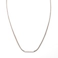 Necklace "Minimal Little Bar Ζ"