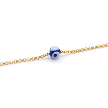 Bracelet "Minimal Evil Eye G X CH"