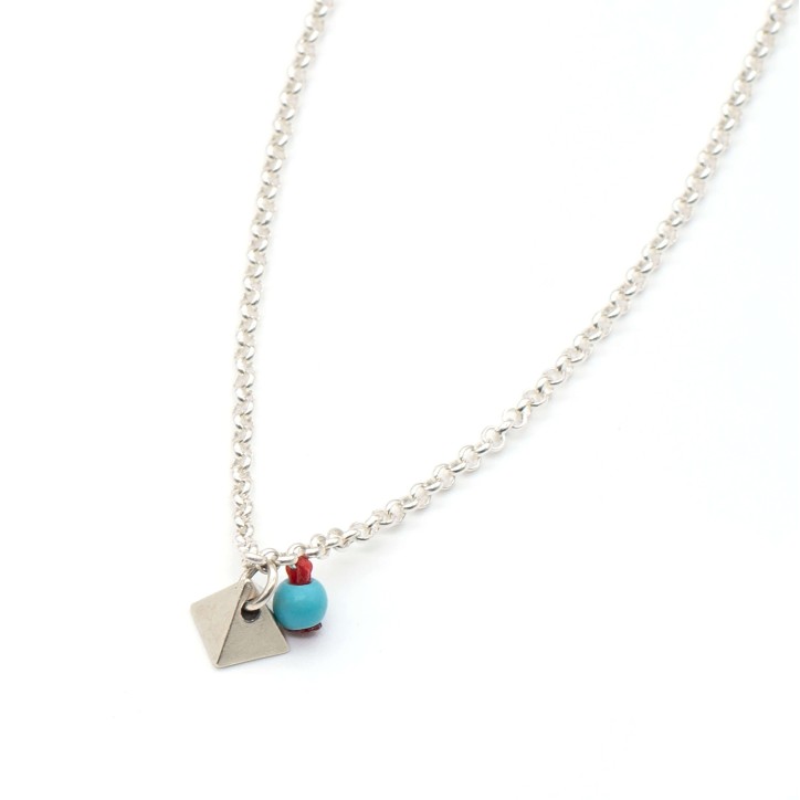 Necklace "Minimal Pyramis X CH"
