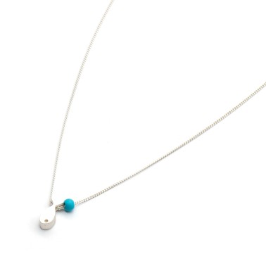 Necklace "Minimal Little Fish S CH"