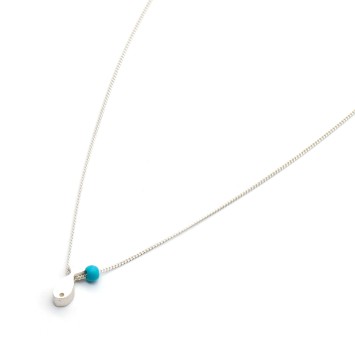 Necklace "Minimal Little Fish S CH"