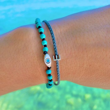 Βραχιόλι "Ε - Μονόγραμμα"