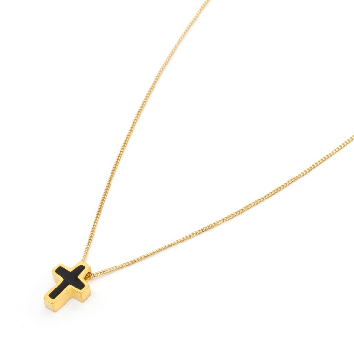 Necklace "Minimal Moments Cross AL G"
