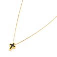 Necklace "Minimal Moments Cross AL G"