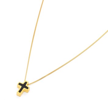 Necklace "Minimal Moments Cross AL G"
