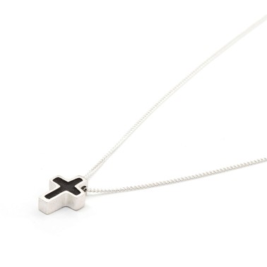 Necklace "Minimal Moments Cross AL"