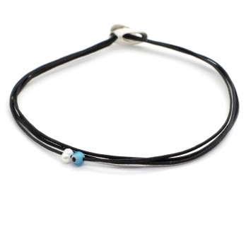 Bracelet "Little Evil eye Little Pearl"