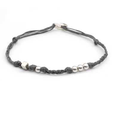 Bracelet "Dots and Cube"