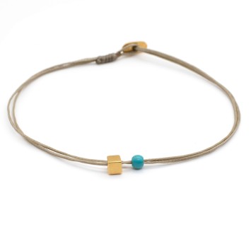 Bracelet "Minimal Cube G"