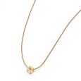 Necklace "Minimal Cube - Sketch G"