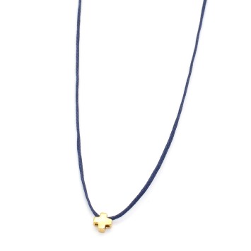 Necklace "Little Cross Mini Mini G"