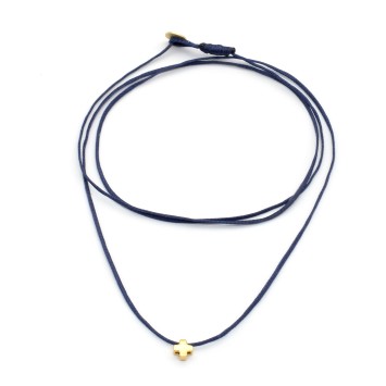 Necklace "Little Cross Mini Mini G"