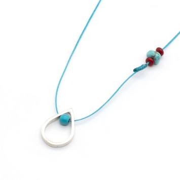 Necklace "Minimal Tear"
