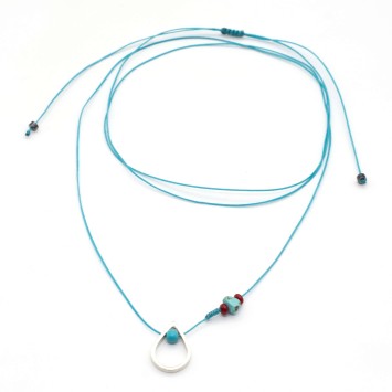 Necklace "Minimal Tear"