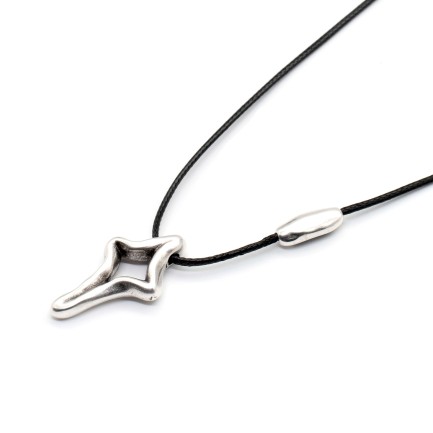 Necklace "Untamed Cross"