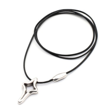 Necklace "Untamed Cross"