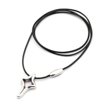 Necklace "Untamed Cross"