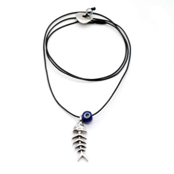 Necklace "Fishbone Eye"