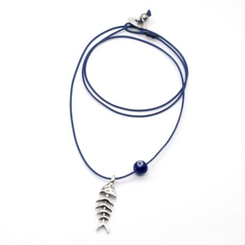 Necklace "Fishbone Eye"