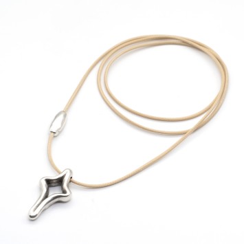 Necklace "Untamed Cross"