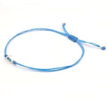 Bracelet "Minimal Little Evil Eye"