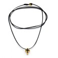Necklace "Minimal Moments Cross CH G"
