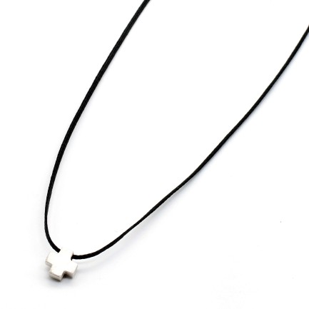 Necklace "Cross Status"