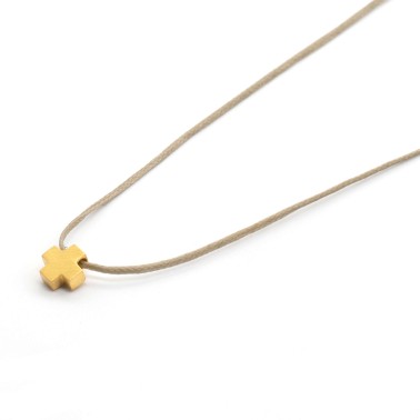 Necklace "Cross Status G"
