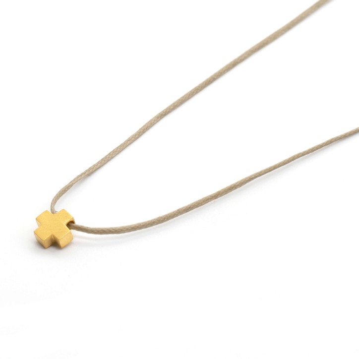 Necklace "Cross Status G"