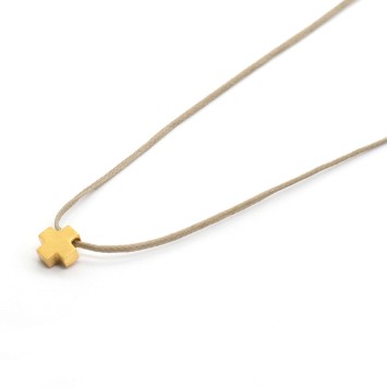 Necklace "Cross Status G"