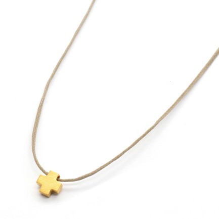 Necklace "Cross Status G"