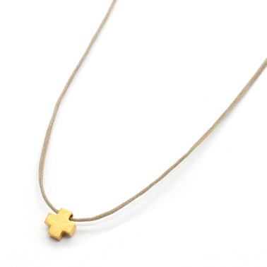 Necklace "Cross Status G"