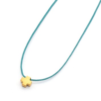 Necklace "Cross Status G"