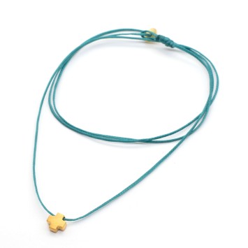 Necklace "Cross Status G"