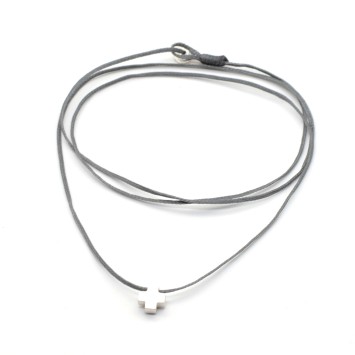 Necklace "Cross Status"
