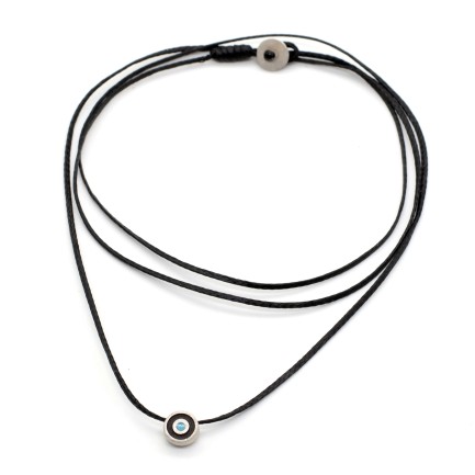 Necklace "Minimal Little Evil Eye S"