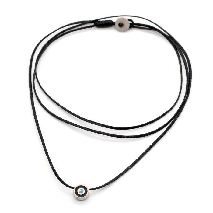 Necklace "Minimal Little Evil Eye S"