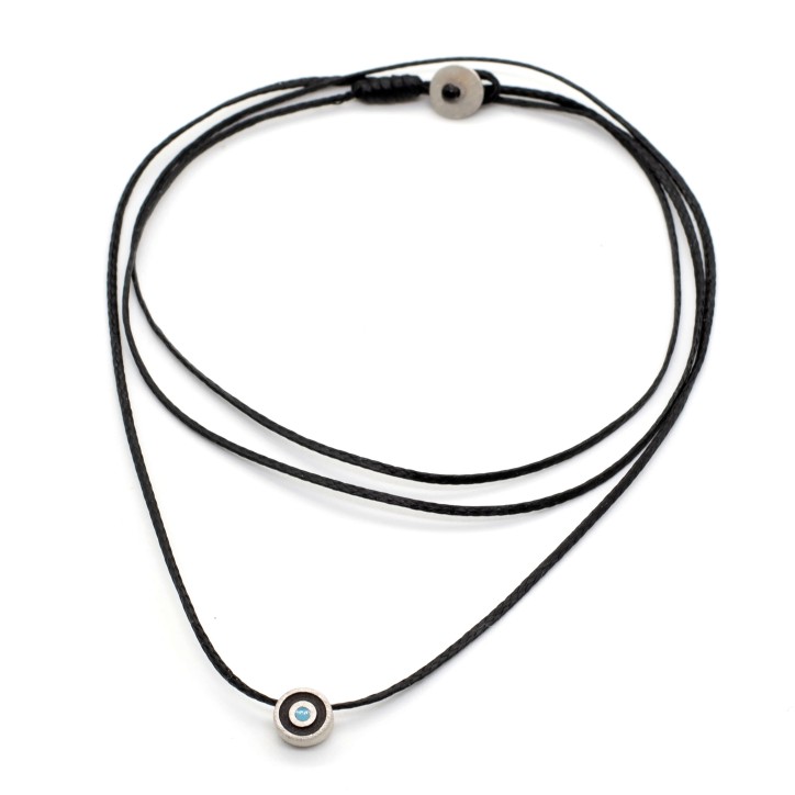 Necklace "Minimal Little Evil Eye S"