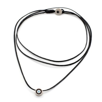 Necklace "Minimal Little Evil Eye S"