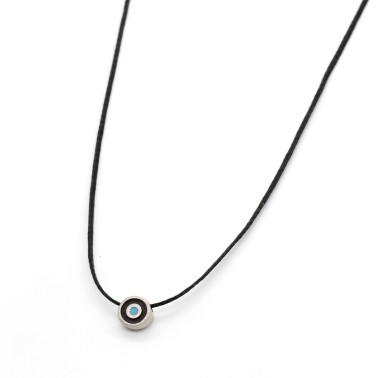 Necklace "Minimal Little Evil Eye S"