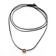 Necklace "Minimal Little Evil Eye S G"