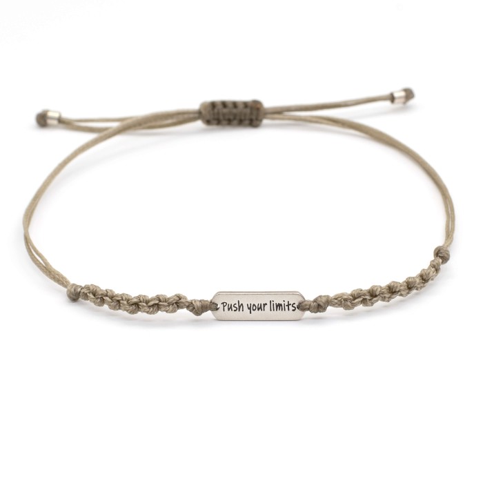 Bracelet "Push your limits" 1/2K Bracelet "Push your limits" 1/2K
