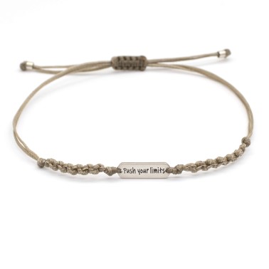 Bracelet "Push your limits" 1/2K