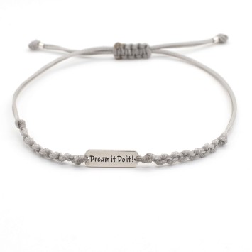 Bracelet "Dream it.Do it." 1/2K