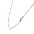 Necklace "Cross Little Evil Eye Status"