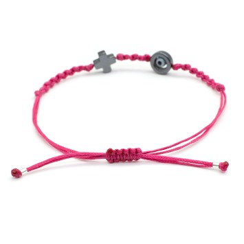 Bracelet "Evil Eye Cross AIM"