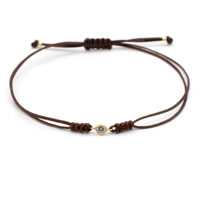 Bracelet "Solitaire Minimal G"