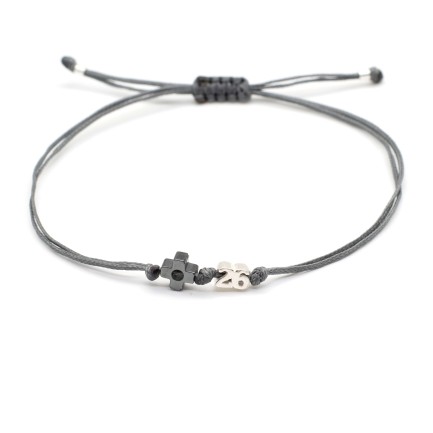 Bracelet "Lucky Charm 26 Cross AIM"